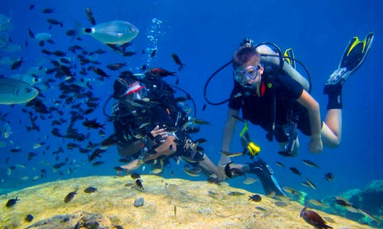 Diving in Protaras
