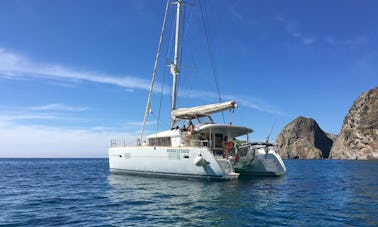 Alugue um catamarã à vela “Nicholas” Lagoon 400 S2 de 40 pés em Nettuno, Itália