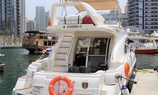 Charter our 45' British Sealine Yacht From Dubai