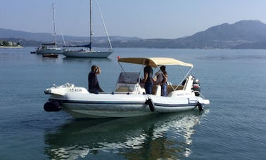 RIB Marlin 2.1 Suzuki 175ch 2018mod à Nikiana Lefkada en Grèce