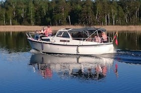 Water Taxi Boat Tour on Aukštaitija National Park in Lithuania