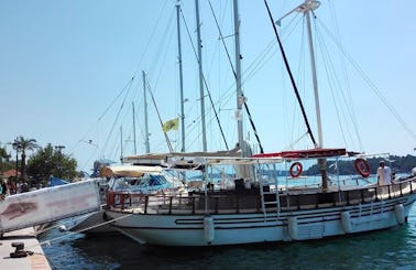 Charter a Sailing Gulet in Lefkada, Greece