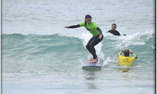 Surf Lessons with Professional Instructor in Peniche, Portugal