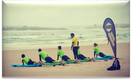 Surf Lessons with Professional Instructor in Peniche, Portugal