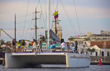 Charter the Maxicat 65 Sailing Catamaran in Cartagena, Colombia