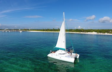 Crewed Charter on 42' Lagoon Sailing Catamaran from Playa del Carmen