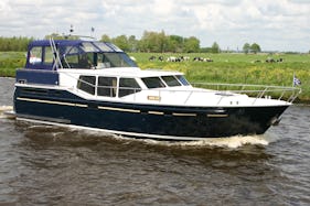 Charter a Memorable Houseboat on Vacation in Friesland, Netherlands