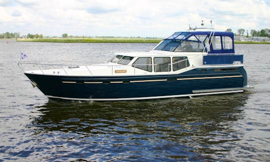 Charter a Memorable Houseboat on Vacation in Friesland, Netherlands