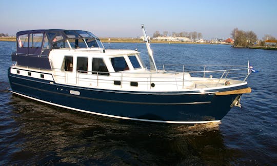 Enjoy this Aquanaut 1250 Motor Yacht Rental in Terherne, Netherlands