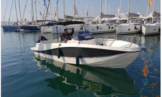 Quicksilver 755 ACTIV Open for hire in Trogir or Split