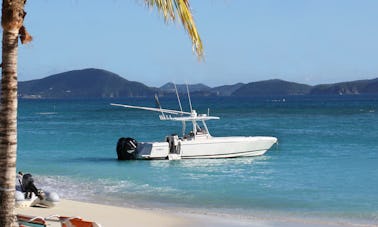 35 ft Intrepid Center Console Rental in Cruz Bay