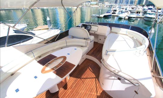 55' Prime Yacht for Charter in Dubai Marina, Dubai