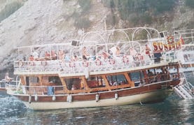 Traditional Boat Trips for Up to 50 People in Muğla, Turkey!