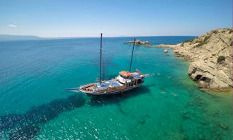 From the Port of Kos: Full Day Boat Cruise to 3 Islands!