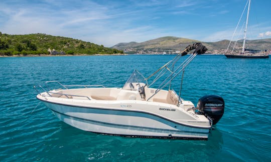 Rent a Quicksilver Activ 455 Open for 5 People in Trogir