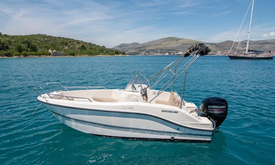 Rent a Quicksilver Activ 455 Open for 5 People in Trogir