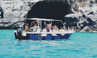 Visita in barca alle grotte di Leuca lit. Ionio/Adriatico