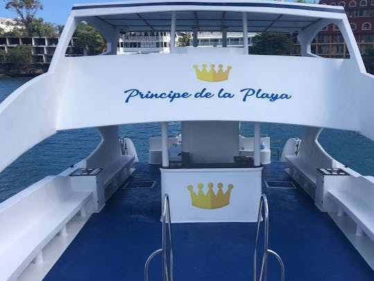 Private Power Catamaran Rental in Sosúa Big and Small Groups