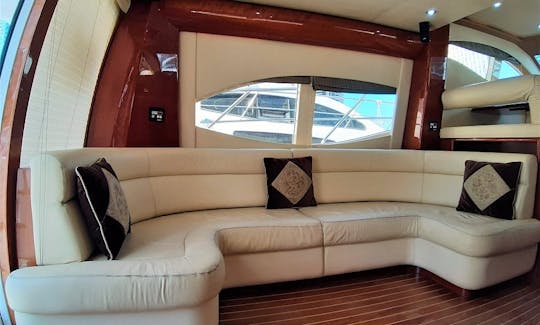 55 FT Luxury Yacht Rental Dubai