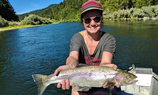 Guided Fly Fishing Trips in Somes Bar, California