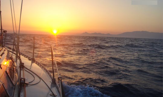 Champagne Sunset Cruise Aboard a 41' Jeanneau Sun Legende in Larnaca, Cyprus