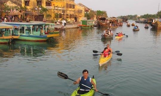 3 Hours Cocopalm Forest to Ancient Town Kayak Tour in Hoi An