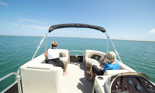 Pontoon Boat Rental in Ria Formosa, Faro, Algarve Portugal