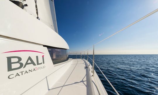 "Insail" Bali 4.0 Lounge Sailing Catamaran Rental Insail Bali 4.0 In Ibiza, Formentera, Mallorca Or Menorca (Balearic Islands)