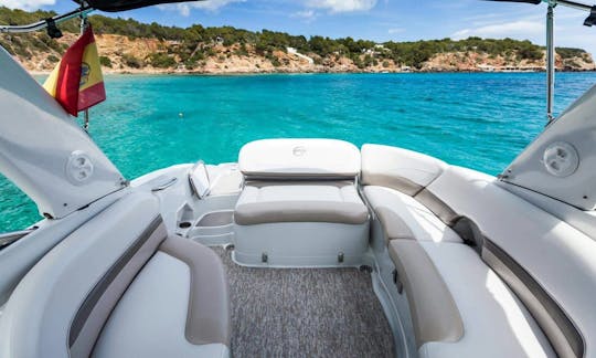 Full Day Private Boat Tour In Ibiza onboard Crownline E6 Motor Yacht