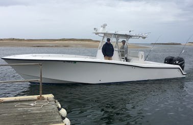 Striped Bass and Tuna Trips on 33’ Invincible Center Console in Cape Cod Bay