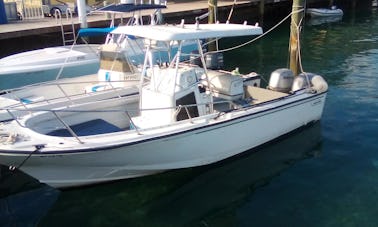 24' Boston Whaler Center Console for 10 People in Nassau