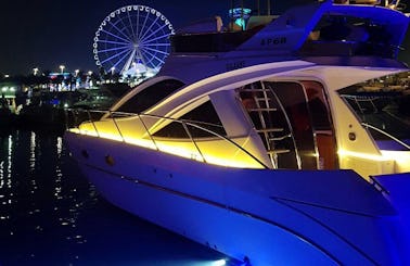 Glamorous 42' Motor Yacht Rental in Abu Dhabi, UAE