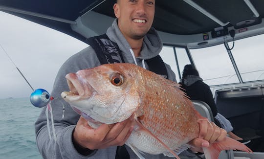 Auckland Fishing Charter on Extreme 795 Walk Around Boat with Captain Lozza