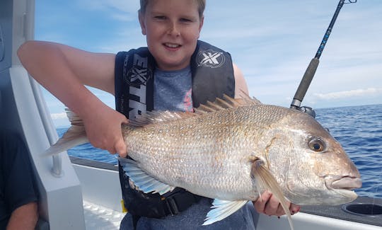 Auckland Fishing Charter on Extreme 795 Walk Around Boat with Captain Lozza