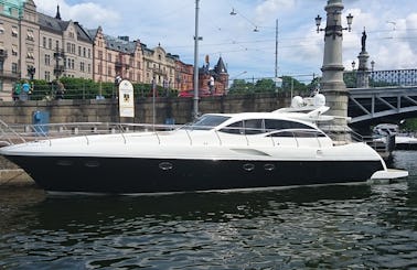 56 ft Alena Motor Yacht Rental in Stockholms län
