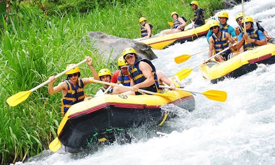 River Rafting Adventure on Ayung River in Bali, Indonesia