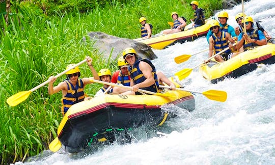 River Rafting Adventure on Ayung River in Bali, Indonesia