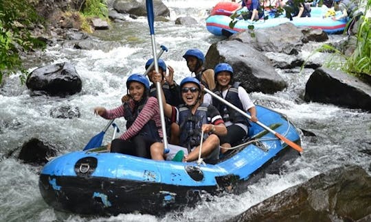 River Rafting Adventure on Ayung River in Bali, Indonesia