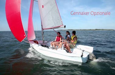 Sailing Dinghy for Rent and Sailing Camp for Mellinials in Levelek