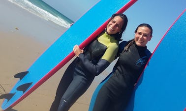 Enjoy surfing the sea of Tarifa, Spain