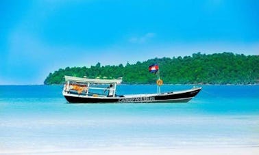 Fun boat tour and snorkeling in Cambodia