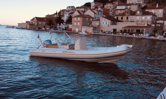 Skippered Boat Tours with 24' BSC Inflatable Boat in Vis Island