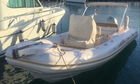 Skippered Boat Tours with 24' BSC Inflatable Boat in Vis Island