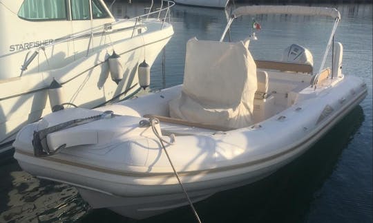 Skippered Boat Tours with 24' BSC Inflatable Boat in Vis Island