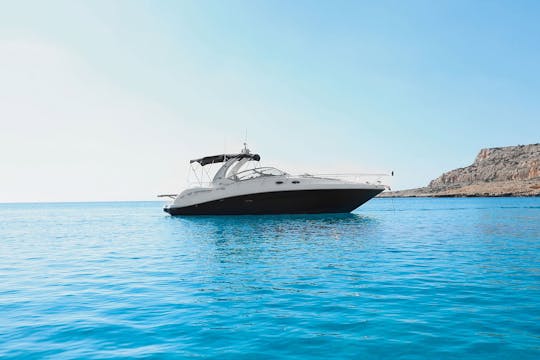 Explore Ayia Napa coastline and Blue Lagoon with Sea Ray 375