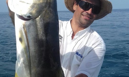 EXCURSION DE PÊCHE sur un bateau Shamrock de 26 pieds à Playa Blanca, Cocle, Panama