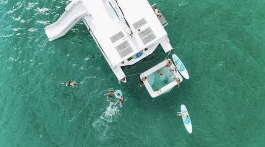 Catamarã à vela de festa de 55 pés