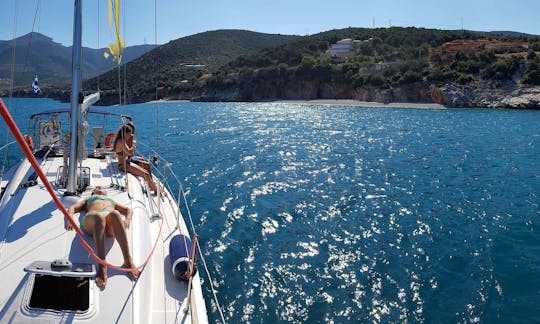 Sailing on 36ft Luxurious Yacht “Thelmagic” in Nafplio, Greece