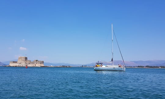 Sailing on 36ft Luxurious Yacht “Thelmagic” in Nafplio, Greece