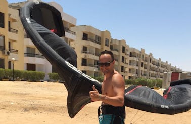 Kiteboarding courses with IKO-instructors of Kite-Active Team in Red Sea Governorate